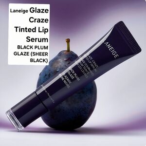 LANEIGE Glaze Craze Tinted Lip Serum BLACK PLUM GLAZE (SHEER BLACK) BNIB 💥NEW💥